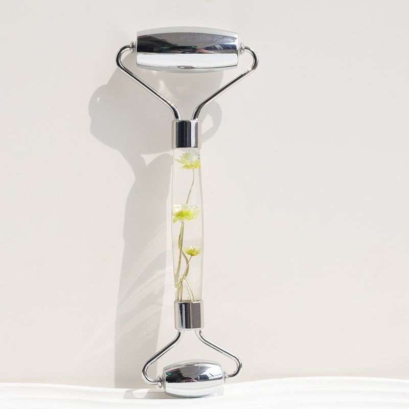 Stainless Steel Roller Massager Suit Sale Stainless Steel Double Roller Beauty Stick Massager 3D Rolling - Image 2